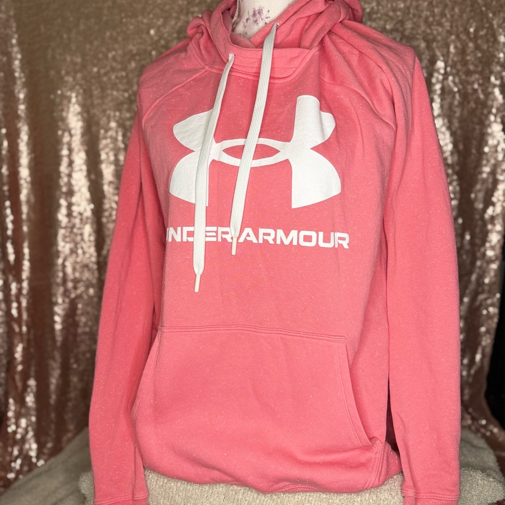 Under Armour Coral Hoodie with Logo
